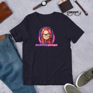 Scardy Ginge Gaming Short-Sleeve Unisex T-Shirt - Image 6