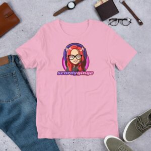 Scardy Ginge Gaming Short-Sleeve Unisex T-Shirt - Image 13