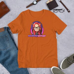Scardy Ginge Gaming Short-Sleeve Unisex T-Shirt - Image 10