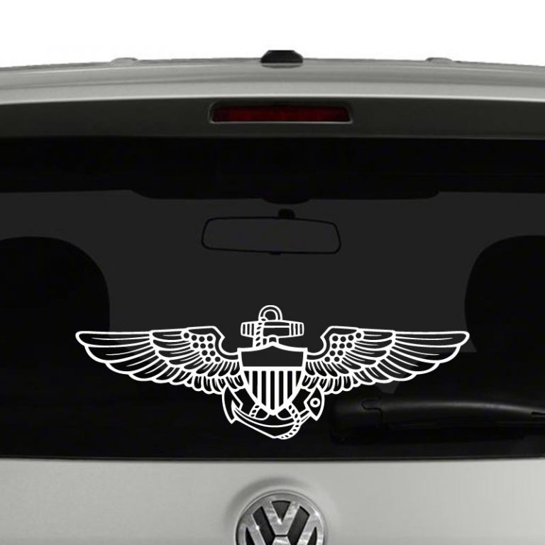 Navy Naval Aviation Wings Vinyl Decal Sticker