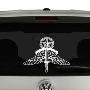 Military Master Freefall Parachutist Badge Vinyl Decal Sticker