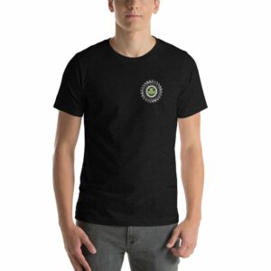 Cosmic Frogs Vinyl Short-Sleeve Unisex T-Shirt - Image 15