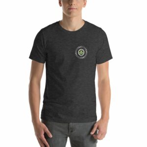 Cosmic Frogs Vinyl Short-Sleeve Unisex T-Shirt