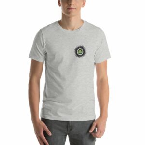 Cosmic Frogs Vinyl Short-Sleeve Unisex T-Shirt - Image 9