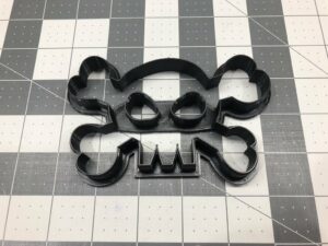 Skull and Cross Bones Jolly Roger Shaped Cookie Cutter