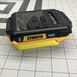 Dewalt 20v MAX Battery Holder No Lock - 3d Printed