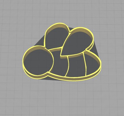 Bee Bumble Bee Shaped Cookie Cutter
