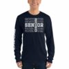 Senior Class of 2020 High School College Graduation Long sleeve t-shirt - Image 7