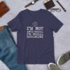 Im Not Anti-Social, Im Social Distancing Short-Sleeve Unisex T-Shirt - Image 5