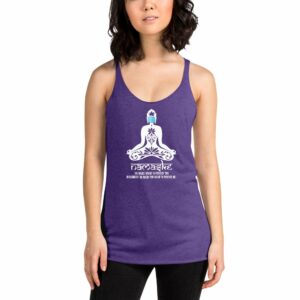 Namaske: The Mask I Wear To Protect You Women's Racerback Tank - Image 7