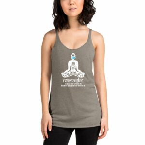 Namaske: The Mask I Wear To Protect You Women's Racerback Tank - Image 6