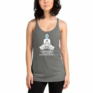 Namaske: The Mask I Wear To Protect You Women's Racerback Tank - Image 4