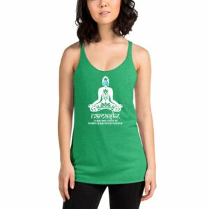 Namaske: The Mask I Wear To Protect You Women's Racerback Tank - Image 9