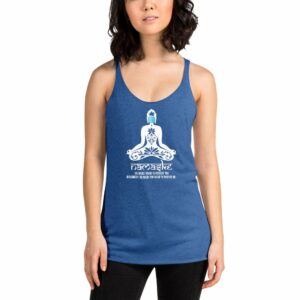 Namaske: The Mask I Wear To Protect You Women's Racerback Tank - Image 8