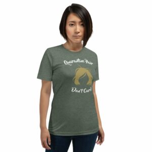 Quarantine Hair Don't Care Short-Sleeve Unisex T-Shirt - Image 2