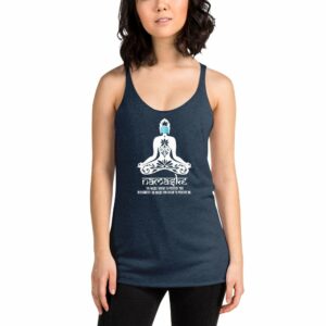 Namaske: The Mask I Wear To Protect You Women's Racerback Tank - Image 5