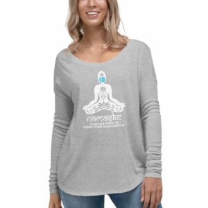 Namaske: The Mask I Wear To Protect You, Ladies' Long Sleeve Tee
