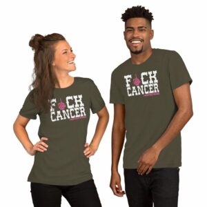 Boyd Strong F Cancer Short-Sleeve Unisex T-Shirt - Image 5