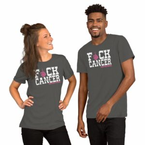Boyd Strong F Cancer Short-Sleeve Unisex T-Shirt - Image 7