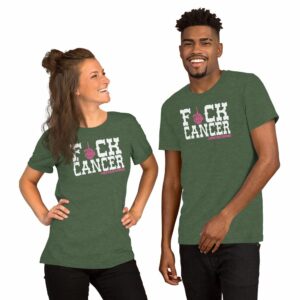 Boyd Strong F Cancer Short-Sleeve Unisex T-Shirt - Image 3