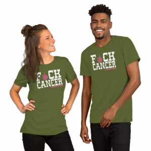 Boyd Strong F Cancer Short-Sleeve Unisex T-Shirt - Image 6
