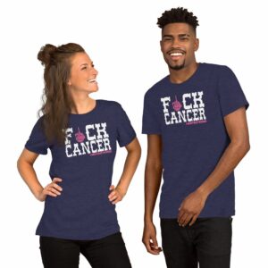 Boyd Strong F Cancer Short-Sleeve Unisex T-Shirt - Image 4
