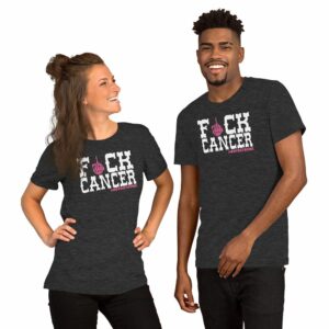 Boyd Strong F Cancer Short-Sleeve Unisex T-Shirt - Image 9