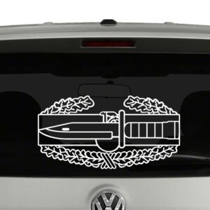 Combat Action Badge Vinyl Decal Sticker