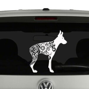 Doberman Pinscher Lovers Mandala Dog Puppy Vinyl Decal Sticker