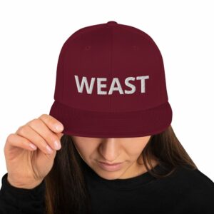Scardy Ginge WEAST Snapback Hat - Image 3