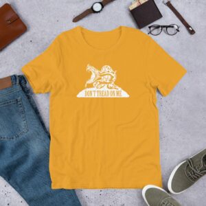 Dont Tread On Me Snake Gadsden Flag Short-Sleeve Unisex T-Shirt - Image 10