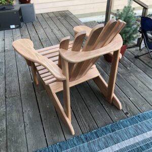 Adirondack Chair Custom Handcrafted Hardwood Chair