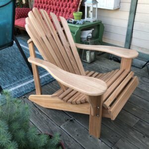 Adirondack Chair Custom Handcrafted Hardwood Chair