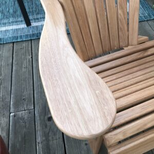 Adirondack Chair Custom Handcrafted Hardwood Chair