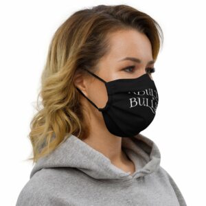 Adulting is Bullshit Premium face mask - Image 3