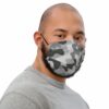 Grey Camouflage Premium face mask - Image 3