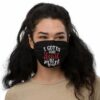 I Got A Good Heart But This Mouth Premium face mask