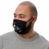 Molon Labe Spartan Helmet and Crossed Rifles Premium face mask - Image 2