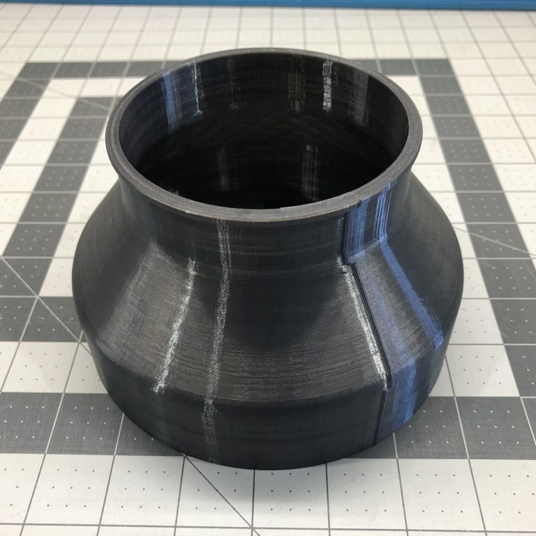 Reducer Adapter 6" to 4" for Cloudline S6 Leak Free Glowforge