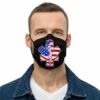 EMT Firefighter Paramedic American Flag EMS facePremium face mask