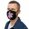 EMT Firefighter Paramedic American Flag EMS facePremium face mask - Image 2
