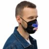 EMT Firefighter Paramedic American Flag EMS facePremium face mask - Image 3