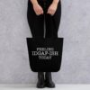 Feeling IDGAF-Ish Today Snarky Funny Tote bag - Image 2