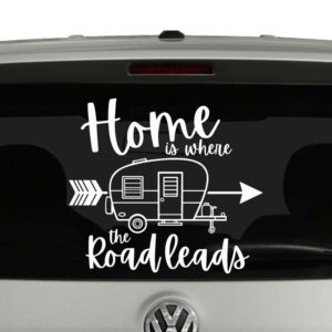 Home is Where the Road Leads Vinyl Decal Sticker