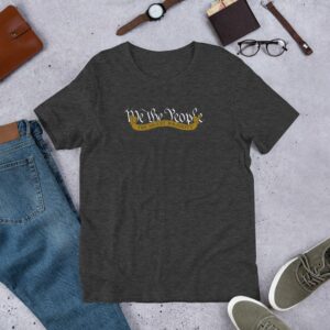 We The People The Silent Majority Constitution Short-Sleeve Unisex T-Shirt - Image 5