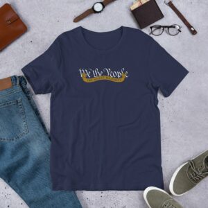 We The People The Silent Majority Constitution Short-Sleeve Unisex T-Shirt - Image 2