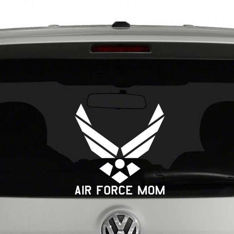 Air Force Mom Vinyl Decal Sticker