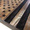 Wooden Laser Engraved Military American Flag Customized