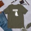 Freedom for Schrodinger's Cat! Funny Cat-Science Design Short-Sleeve Unisex T-Shirt - Image 6