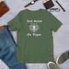 Hail Seitan Go Vegan! Fun Vegetarian Pun Short-Sleeve Unisex T-Shirt - Image 8